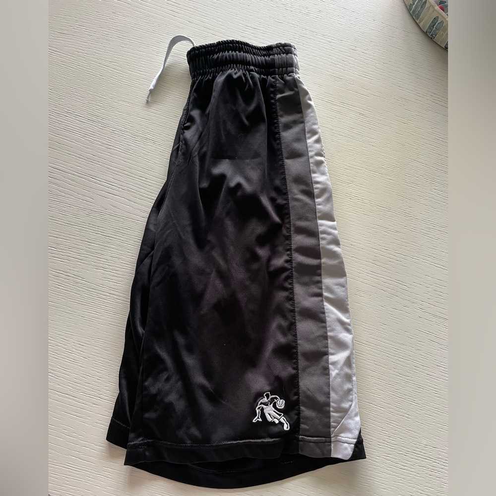AND1 Men's Athletic Shorts - Black, Gray, White